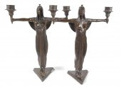 ANTIQUE BRONZE EGYPTIAN REVIVA
