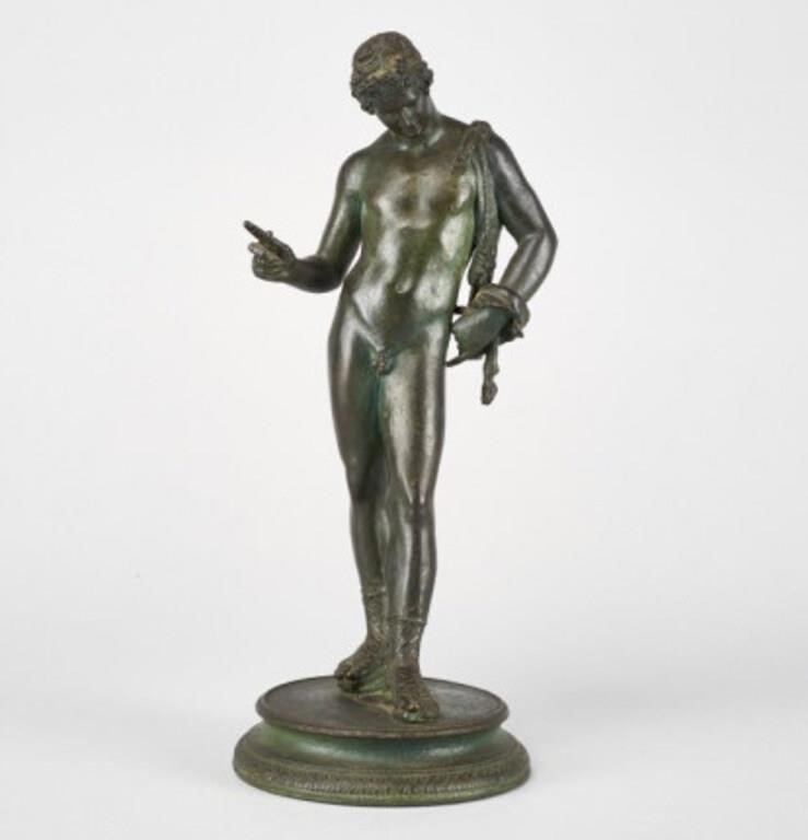 ANTIQUE BRONZE FIGURE OF DIONYSISAn