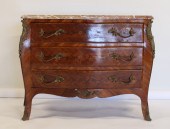 ANTIQUE BRONZE MOUNTED PARQUET