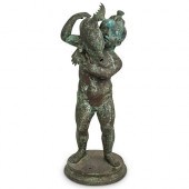 ANTIQUE BRONZE NEOCLASSICAL GA