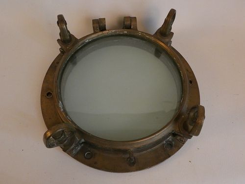ANTIQUE BRONZE PORTHOLEHeavy