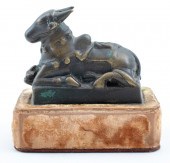 ANTIQUE BRONZE SCULPTURE OF NA