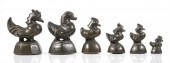 ANTIQUE BURMESE BRONZE OPIUM W