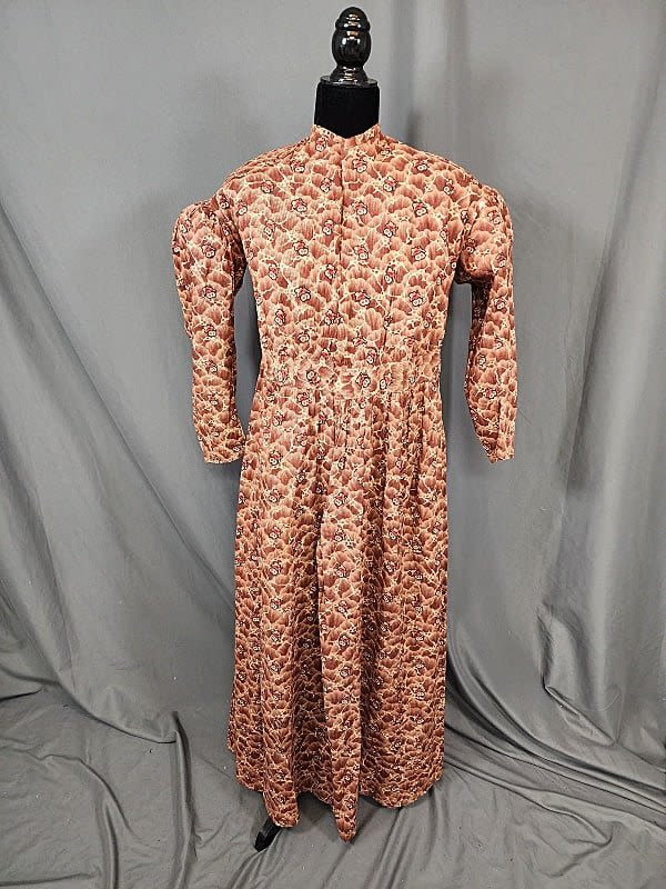 Antique c1840 Madder Crackle