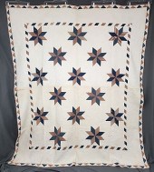 Antique c1860 LeMoyne Star Qui
