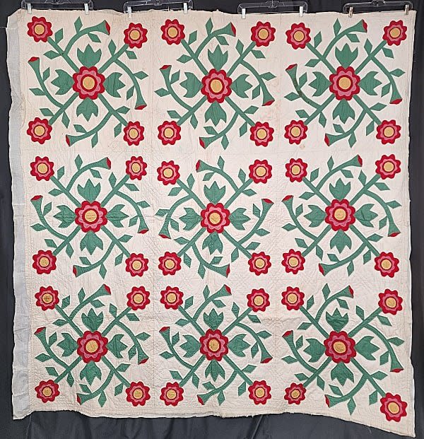 Antique c1920 Rose of Sharon