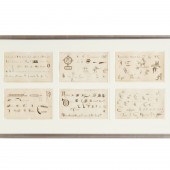 ANTIQUE CALLIGRAPHY WORK SHEET