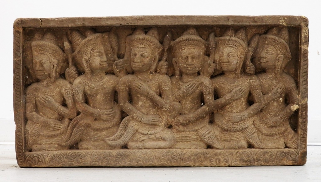 ANTIQUE CAMBODIAN KHMER STONE
