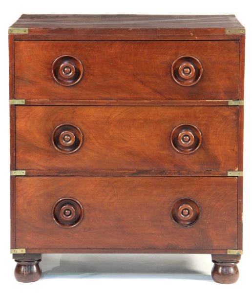 Antique Campaign Chest19th