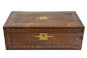 ANTIQUE CAMPAIGN STYLE LAP DES