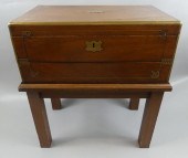 ANTIQUE CAMPHORWOOD DESK ON ST