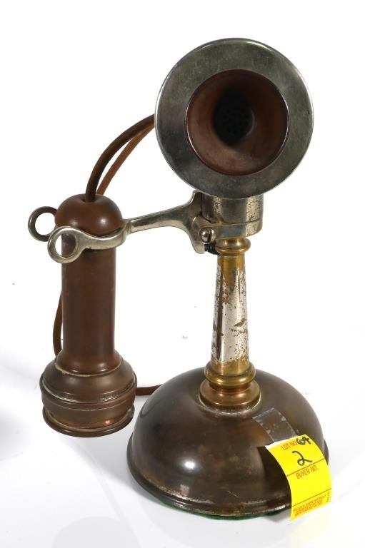 ANTIQUE CANDLESTICK TELEPHONE