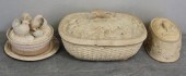 Antique Caneware Lot.Includes