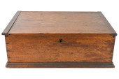 ANTIQUE CAPTAINS SEA CHEST W C
