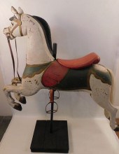 ANTIQUE CAROUSEL HORSE ATTR. D
