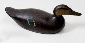 ANTIQUE CARVED AND PAINTED MAS