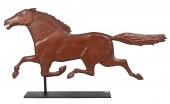 ANTIQUE CARVED AND PAINTED WOO