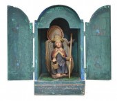 ANTIQUE CARVED HOLY INFANT OF