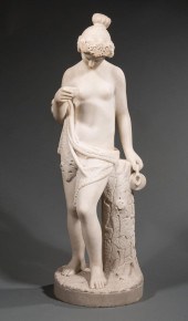 ANTIQUE CARVED MARBLE SCULPTUR