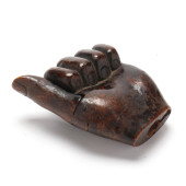 ANTIQUE CARVED TOBACCO PIPE BO