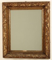 ANTIQUE CARVED WOOD GOLDLEAF G