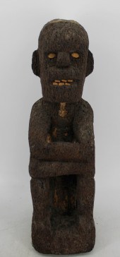 ANTIQUE CARVED WOODEN IFUGAO S