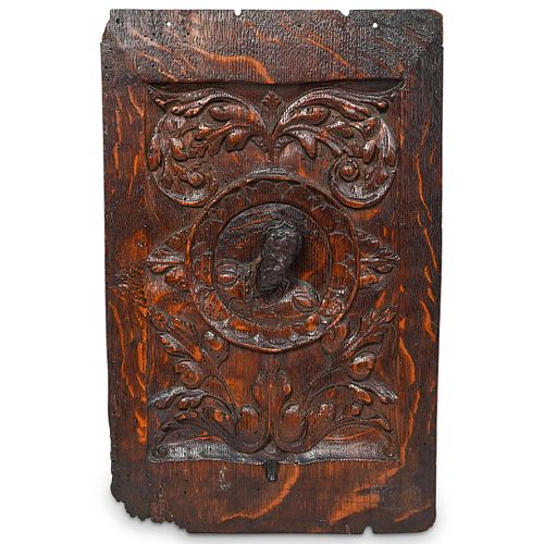 ANTIQUE CARVED WOODEN