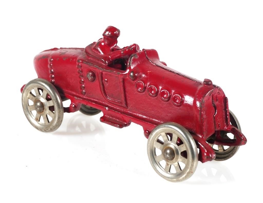 ANTIQUE CAST IRON BOAT TAIL RACE