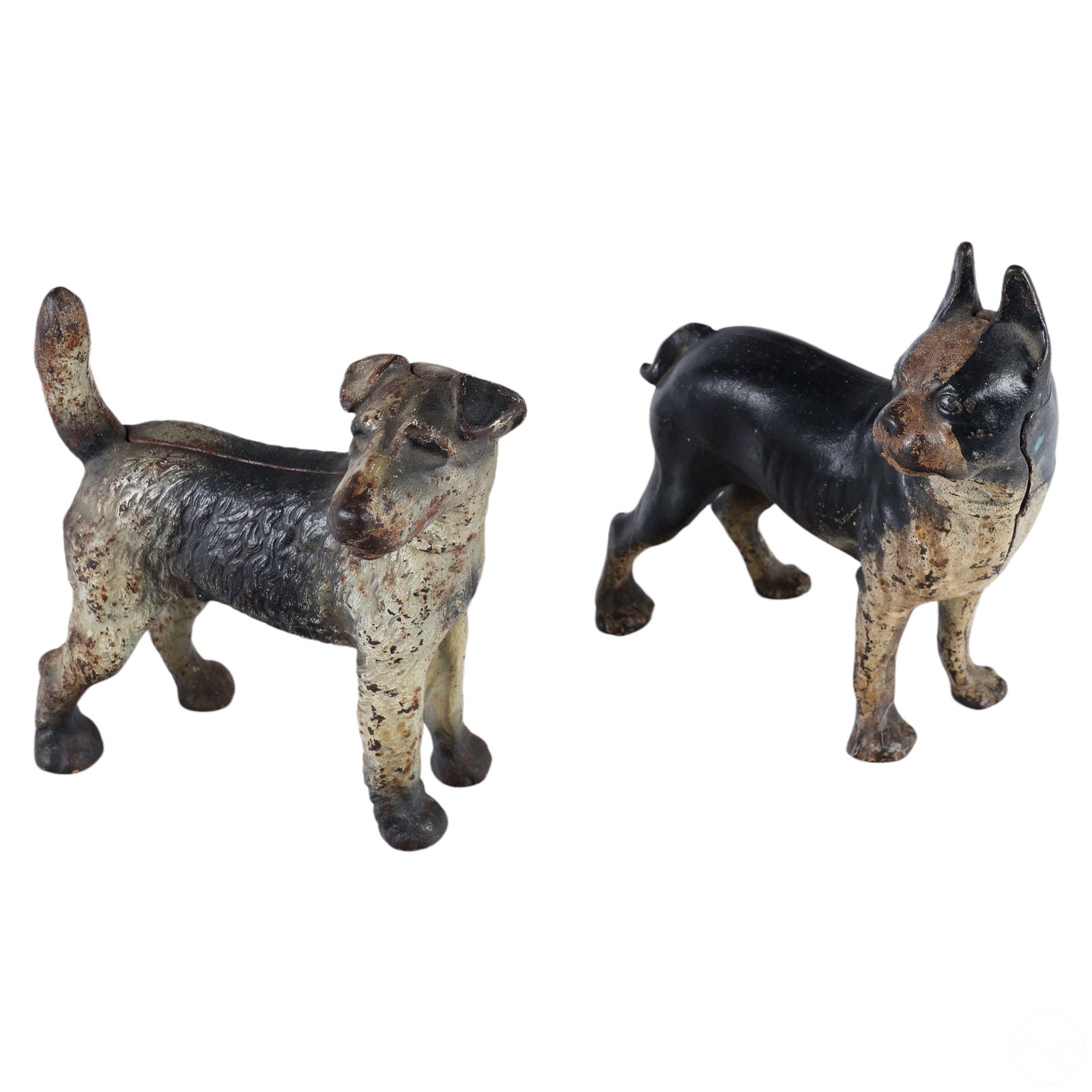 ANTIQUE CAST IRON BOSTON AND
