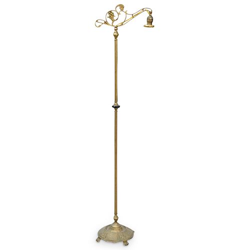 ANTIQUE CAST IRON BRIDGE ARM