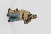 ANTIQUE CAST IRON FIGURAL DOOR