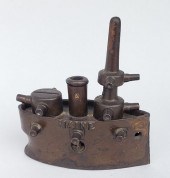 ANTIQUE CAST IRON FIGURAL "MAI