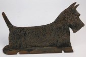 ANTIQUE CAST IRON SCOTTY DOG B