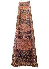 ANTIQUE CAUCASIAN CARPET, 3' 1
