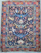 ANTIQUE CAUCASIAN KUBA CARPET