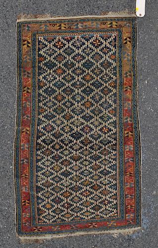 ANTIQUE CAUCASIAN KUBA RUGwith pile