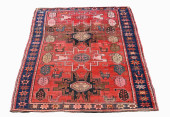ANTIQUE CAUCASIAN LESGHI KAZAK