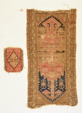 ANTIQUE CAUCASIAN RUG 3.1 X 5.