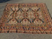 ANTIQUE CAUCASIAN RUGSemi-anti