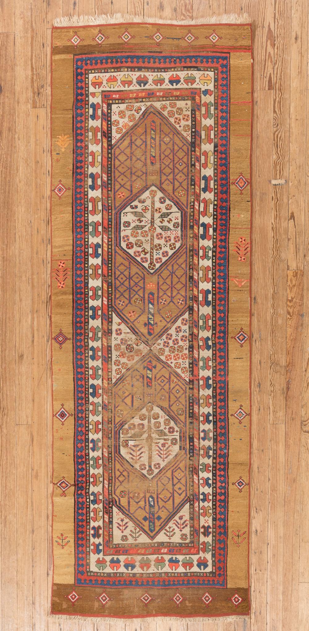 ANTIQUE CAUCASIAN RUNNERAntique