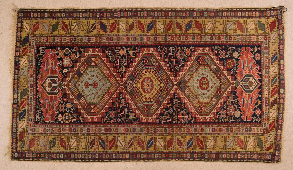 ANTIQUE CAUCASIAN SHIRVAN AREA