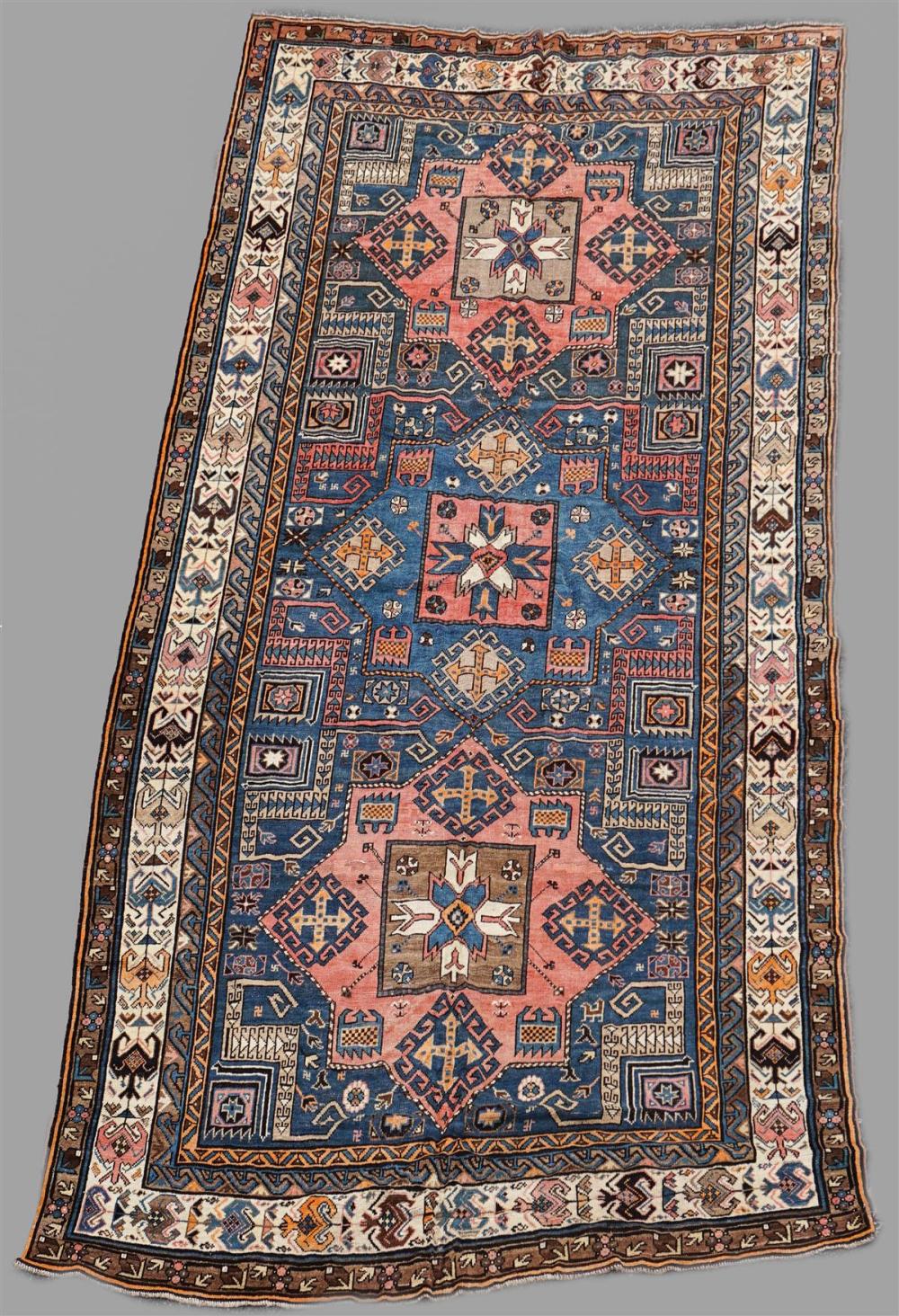 ANTIQUE CAUCASIAN WOOL RUGANTIQUE