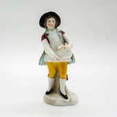 ANTIQUE CHELSEA MINIATURE FIGU