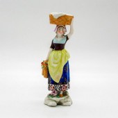 ANTIQUE CHELSEA MINIATURE FIGU
