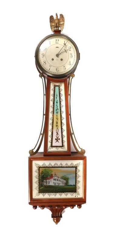 ANTIQUE CHELSEA REVERSE PAINTED