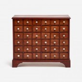 ANTIQUE CHERRY SEED CHESTA 36-