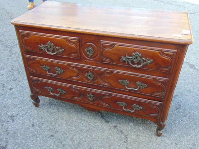 ANTIQUE CHEST OF DRAWERS, TWO