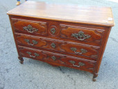 ANTIQUE CHEST OF DRAWERS, TWO