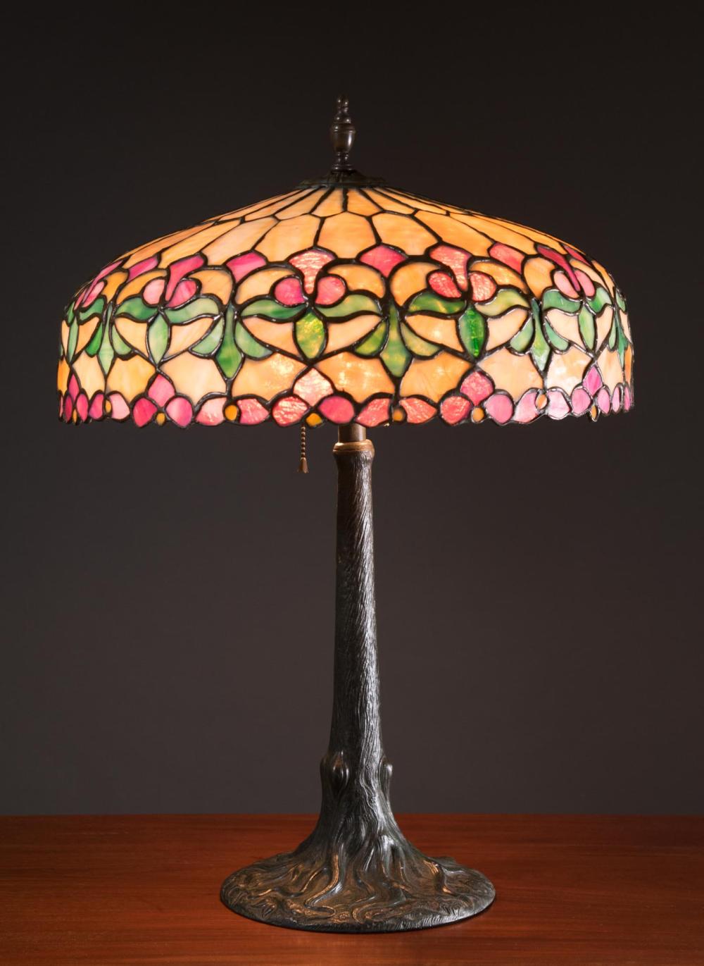 ANTIQUE 'CHICAGO MOSAIC' TABLE
