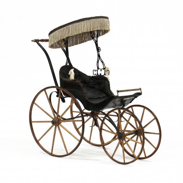 ANTIQUE CHILD'S BUGGY 19th century,